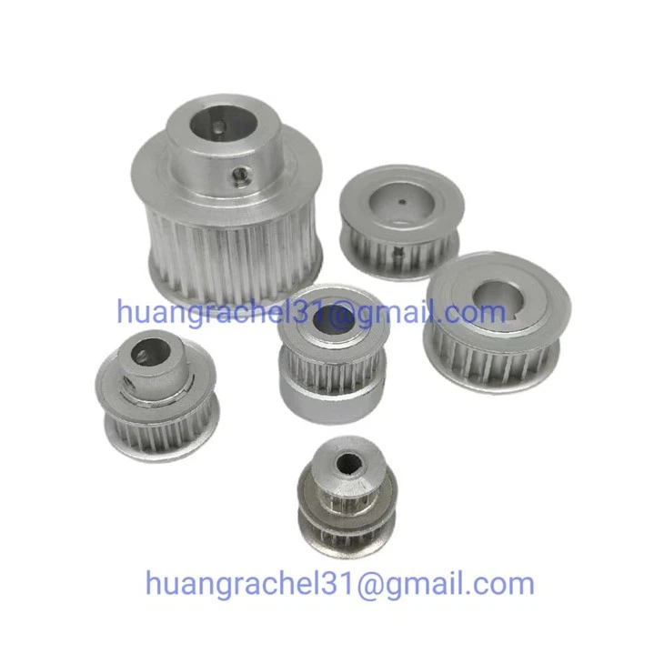 Custom Bore Aluminum HTD 3M 5M Timing Belt Pulley